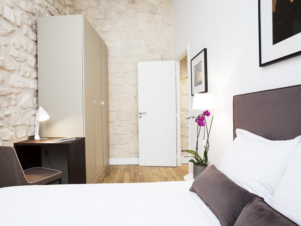 Livinparis - Luxury 2 Bedrooms Le Marais I Pokoj fotografie