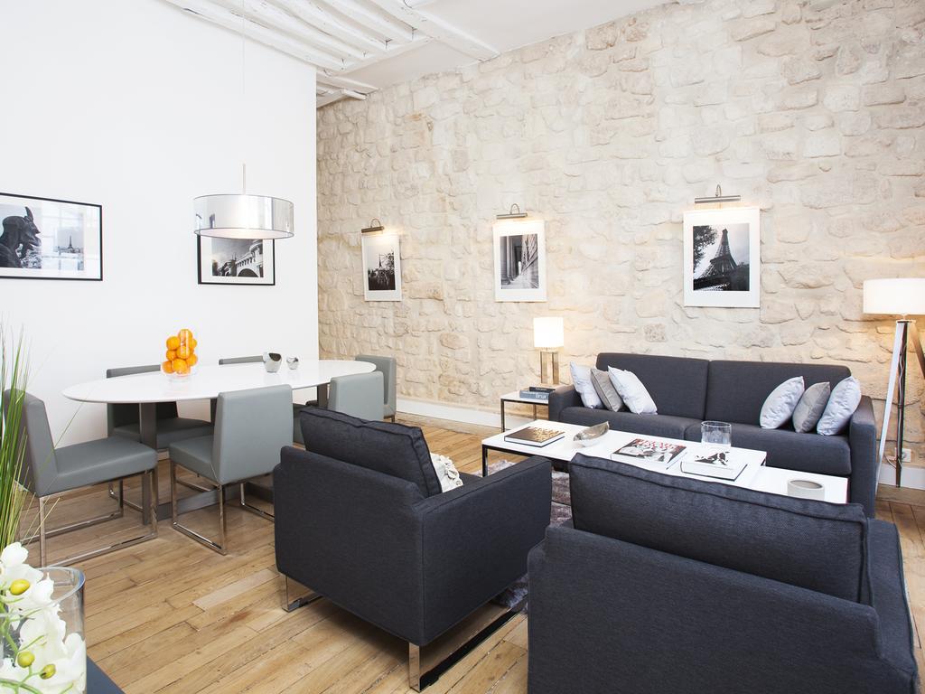 Livinparis - Luxury 2 Bedrooms Le Marais I Pokoj fotografie