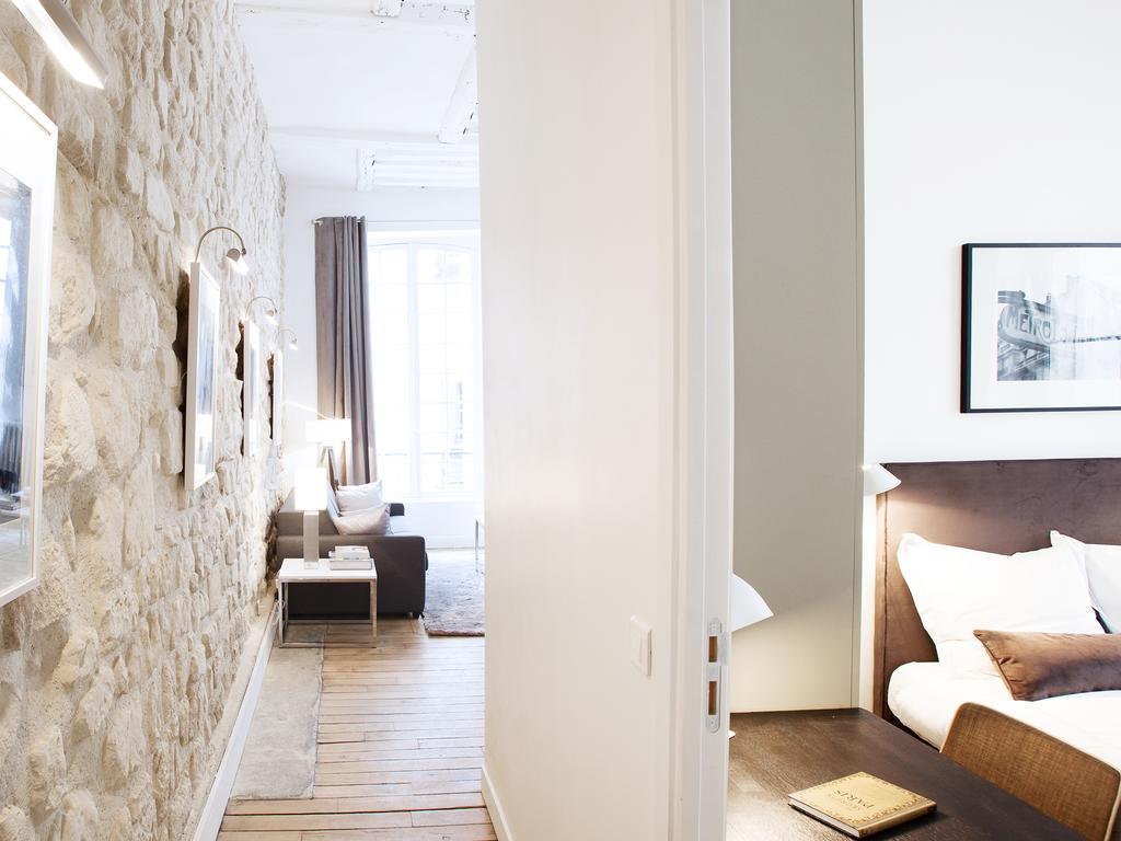 Livinparis - Luxury 2 Bedrooms Le Marais I Pokoj fotografie