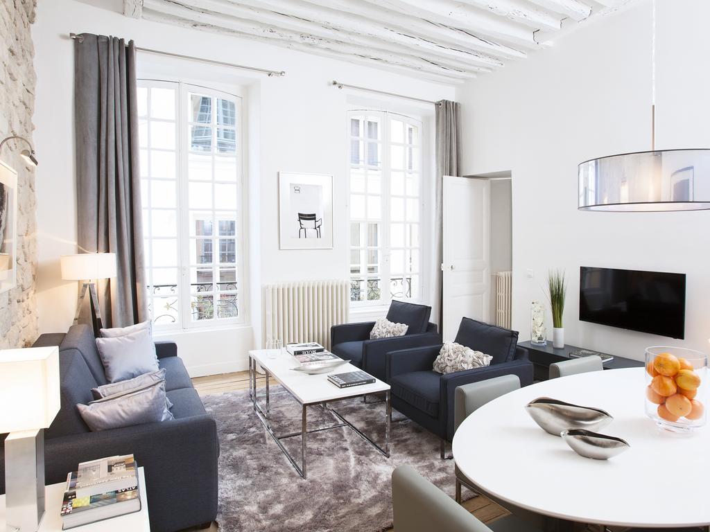 Livinparis - Luxury 2 Bedrooms Le Marais I Pokoj fotografie